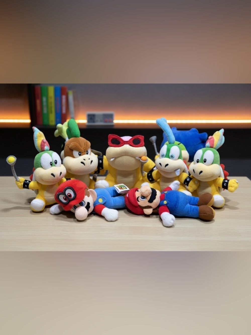 Lot of 7 Koopalings Plush Doll Set SUPER MARIO ALL STAR COLLECTION